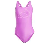 adidas Mujer Big Bars Swimsuit, Purple Burst, 36