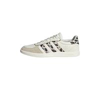 adidas Mujer Breaknet Sleek Shoes, Core White/Crystal Linen/Khaki Six, 38 2/3 EU