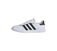 Adidas Mujer BREAKNET Sleek Shoes, FTWR White/Core Black/Gold Met., 38 EU