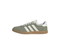 adidas Mujer Breaknet Sleek Shoes, Tent Green/Core White/Gum 3, 40 EU