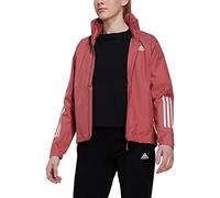 adidas Mujer BSC 3-Stripes RAIN.RDY Jacket, Wonder Red, XXS