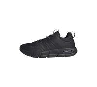 adidas Mujer Cloudfoam Flex Elastic Laces Shoes, Core Black/Core Black/Carbon, 40 EU