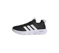 adidas Mujer Cloudfoam Flex Elastic Laces Shoes, Core Black/Zero Met./Almost Pink, 42 EU