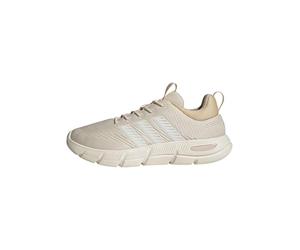 adidas Mujer Cloudfoam Flex Elastic Laces Shoes, Wonder White/Off White/Sand strata, 39 1/3 EU