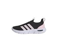 adidas Mujer Cloudfoam Flex Sock Shoes, Core Black/Almost Pink/Clear Pink, 43 1/3 EU