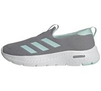 Adidas Mujer Cloudfoam Move Lounger Shoes, Grey/Semi Flash Aqua/Cloud White, 40 2/3 EU