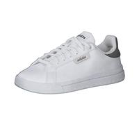 adidas Mujer Court Silk Shoes, Cloud white/Cloud white/core black, 36 2/3 EU
