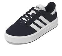 Adidas Mujer Court Silk Shoes, Legend Ink/Cloud White/Cloud White, 37 1/3 EU
