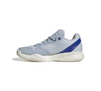 adidas Mujer COURTFLASH Pickleball Shoes, halo Blue/Silver Met./Lucid Blue, 42 2/3 EU