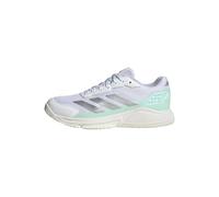 adidas Mujer Courtquick W Padel Shoes, FTWR White/Silver Met./Clear Mint, 42 EU