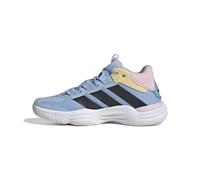 Adidas Mujer Courtstabil Indoor Shoes, Cloud White/Bright Royal/Team Solar Orange, 44 EU