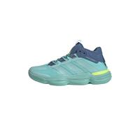 adidas Mujer Courtstabil Indoor Shoes, Flash Aqua/Flash Aqua/Dusky Ink, 39 1/3 EU