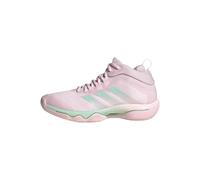 adidas Mujer Crazyflight 7 Mid High Shoes, Distilled Pink/Clear Mint/Distilled Pink, 40 EU