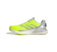 adidas Mujer Crazyquick Lightstrike Padel Shoes, Lucid Lemon/Silver Metallic/Wonder Silver, 38 EU