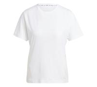 adidas Mujer Designed For Training Tank Shirt, White, XXS