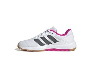 adidas Mujer Dropset Base Training Shoes, Cloud White/Grey Five/Shock Pink, 39 1/3 EU