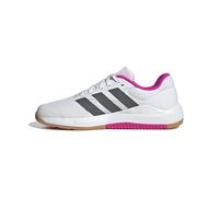 adidas Mujer Dropset Base Training Shoes, Cloud White/Grey Five/Shock Pink, 44 EU