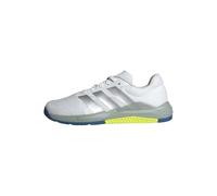 adidas Mujer Dropset Base Training Shoes, FTWR White/Matte Silver/Wonder Sage, 38 2/3 EU