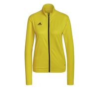 adidas Mujer Entrada 22 Track Jacket, Team Yellow / Black, S