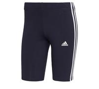 adidas Mujer Essentials 3-Stripes Bike Shorts, Legend Ink / White, S