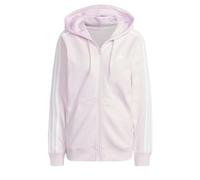 3 Stripes French Terry Sudadera Con Cremallera Mujeres , color:rosa , talla:XS adidas