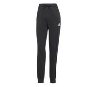 adidas Mujer Essentials 3-Stripes Jogger Pants, Black/White, XL