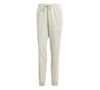 adidas Mujer Essentials 3-Stripes Jogger Pants, Wonder Alumina/White, L