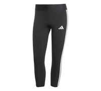 adidas Mujer ESSENTIALS 3-STRIPES LEGGINGS 3/4 LENGTH, Black, XXS