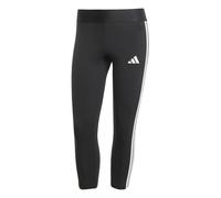 adidas Mujer Essentials 3-Stripes Leggings 3/4 Length Tights, Black, S