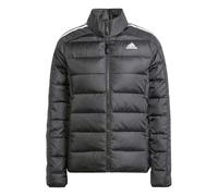 adidas Mujer Essentials 3-Stripes Light Down Jacket, Black, L