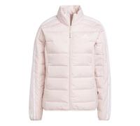 adidas Mujer Essentials 3-Stripes Light Down Jacket, sandy pink, S