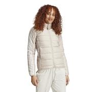 adidas Mujer Essentials 3-Stripes Light Down Jacket, wonder beige, M
