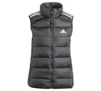 adidas Mujer Essentials 3-Stripes Light Down Vest, Black, XS