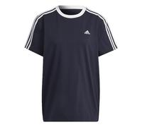 adidas Mujer Essentials 3-Stripes tee, Legend Ink/White, XXL