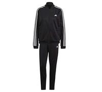 adidas Mujer Essentials 3-Stripes Track Suit, Black, XL