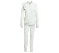 adidas Mujer Essentials 3-Stripes Track Suit, Linen Green F22 / White, M