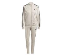 adidas Mujer Essentials 3-Stripes Track Suit, wonder beige/black, L