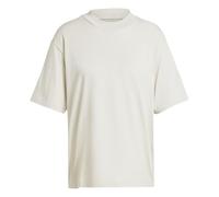 adidas Mujer Essentials Contemporary Logo Boyfriend T-Shirt, Wonder Alumina, XS