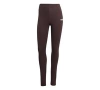 adidas Mujer ESSENTIALS LINEAR COTTON LEGGINGS, shadow brown/white, XL