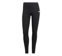 adidas Mujer Essentials Linear Cotton Leggings Tights, Black/White, L