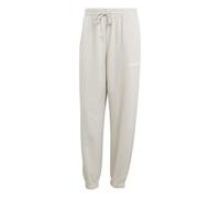 Adidas Mujer Essentials Linear French Terry Cuffed Pants, Wonder Alumina/White, S