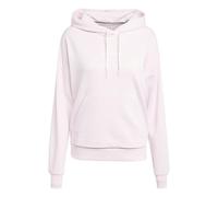 adidas Mujer Essentials Linear French Terry Hoodie, Clear Pink/White, XL