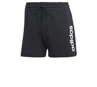 Adidas Pantalón corto Essentials Linear French Terry Mujer Negro/Blanco XS