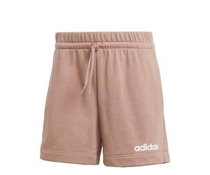 adidas Mujer Essentials Linear French Terry Shorts, Warm Clay/White, XXS