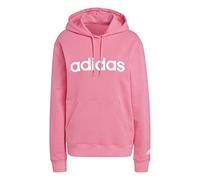 adidas Mujer Essentials Linear Hoodie, Pulse Magenta/White, XS