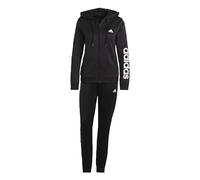 adidas Mujer Essentials Logo French Terry Track Suit, Black / White, M