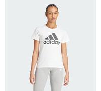 adidas Mujer Essentials Logo Tee, White / Black, XL