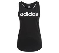 adidas Mujer Essentials Loose Logo Tank Top, Black / White, XL