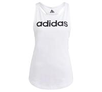 adidas Essentials Loose Logo Tank Top Vest, Mujer, White/Black, S