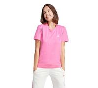 adidas Mujer Essentials Monogram Slim Graphic tee, Pulse Magenta, S
